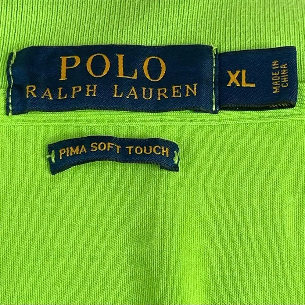 Men's ExcCond Polo Ralph Lauren Pima Soft Touch‎ Polo XL
